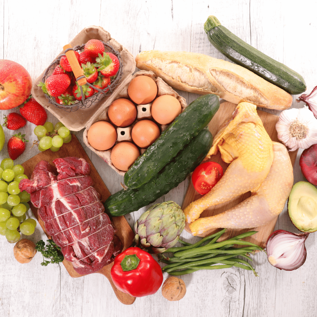 quality food that has been shipped